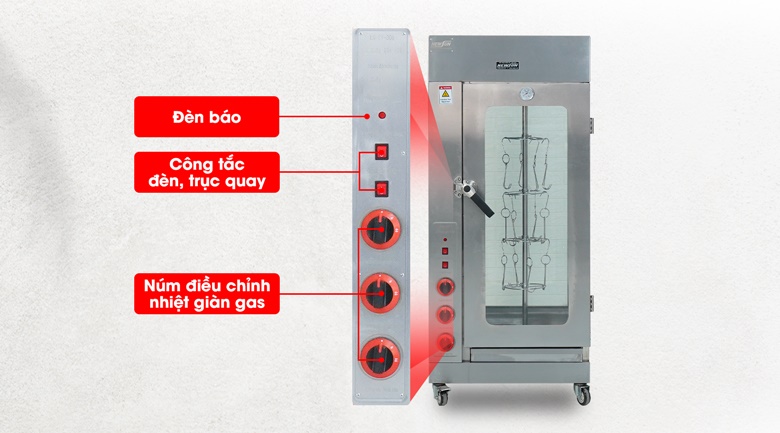 Bảng điều khiển dễ thao tác