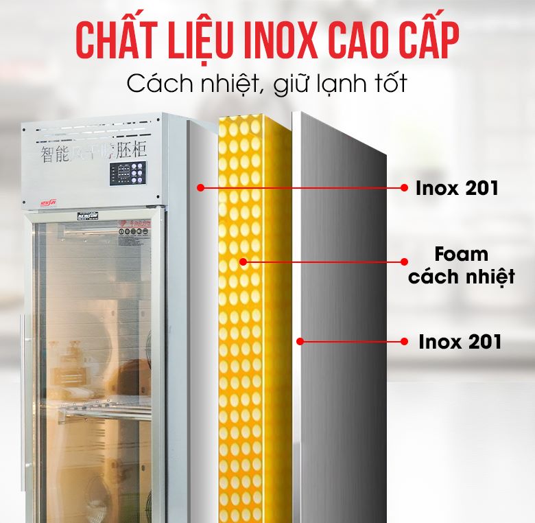 Thiết kế hiện đại, chất liệu cao cấp