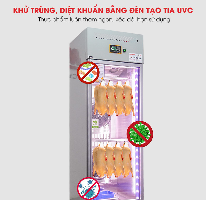 Tủ sấy có tích hợp đèn UV