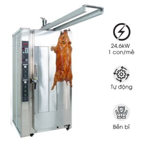 Lò quay heo nguyên con KN-1910-10 dùng điện