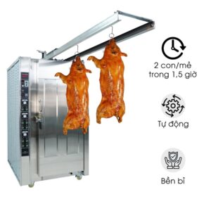 Lò quay heo nguyên con KN-1912-10 dùng gas