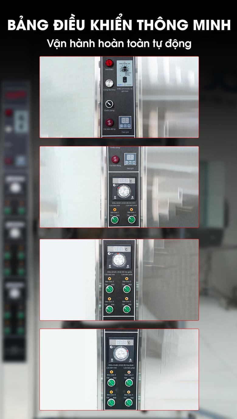 Bảng điều khiển tiếng Việt dễ sử dụng